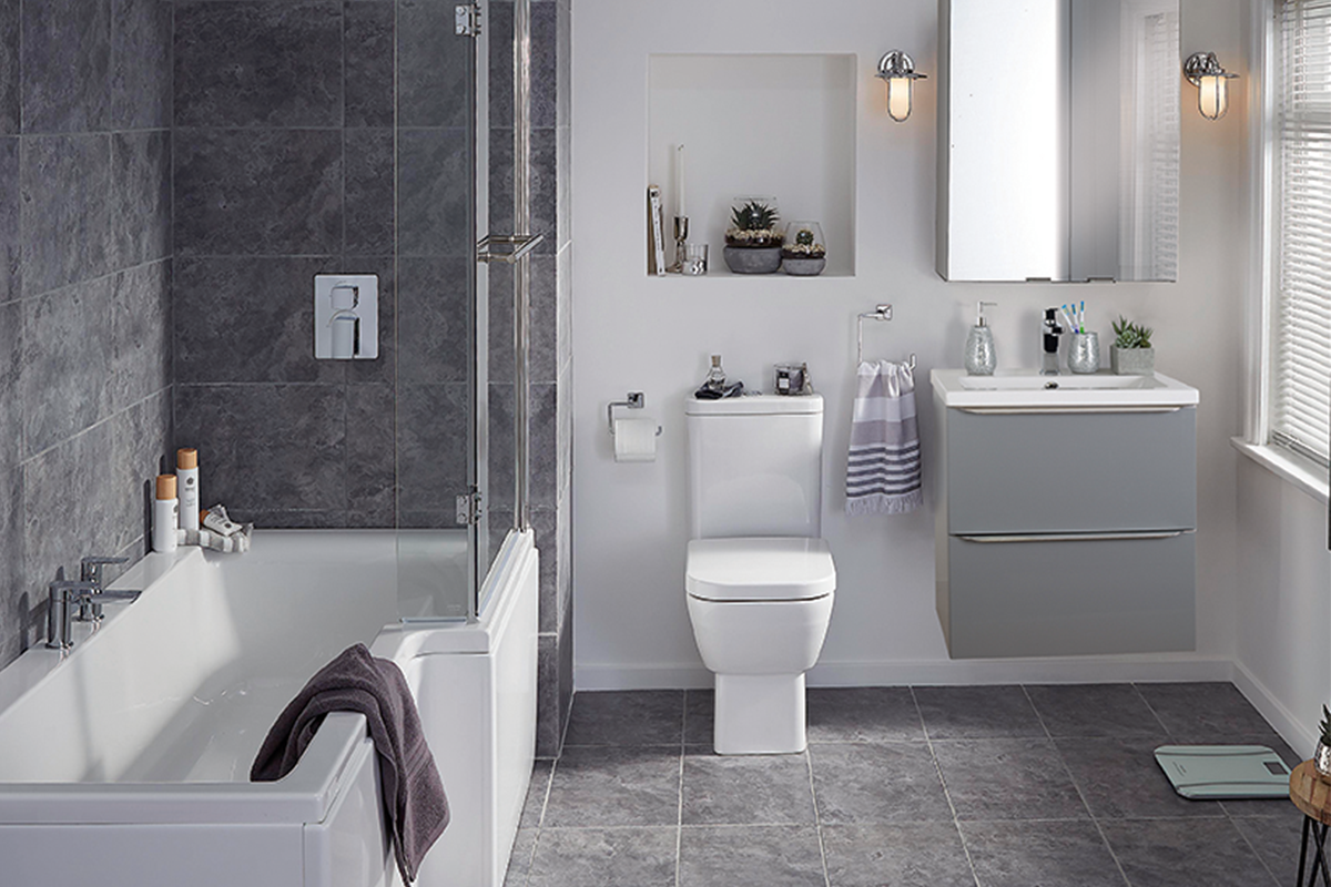 B&q bathroom suites sale