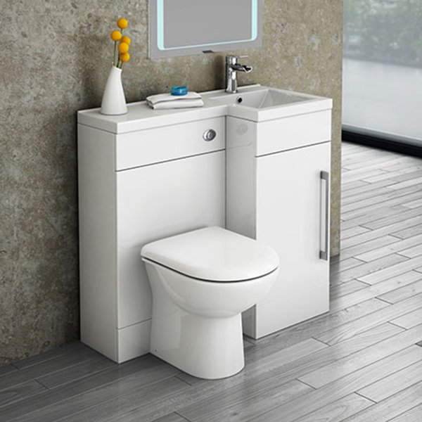 B and q cloakroom vanity unit deals